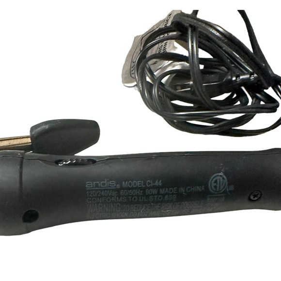 Andis CI-44 1” Professional Gold Ceramic Curling Iron EUC - Picture 7 of 10